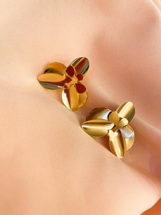 085_1152_produto BRINCO FLOR DE LOTUS - Imagem 1