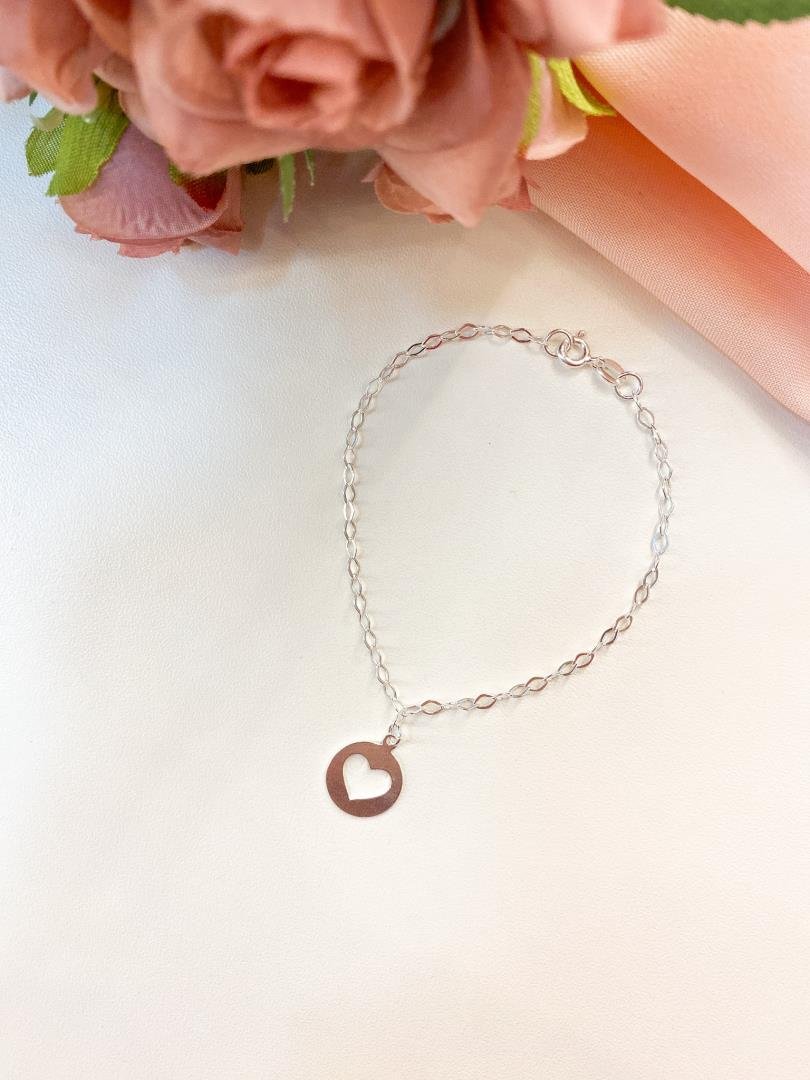 085_1342_produto PULSEIRA CORAÇÃO PEND PRATA - Imagem 1