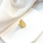 BRINCO PIERCING LUXO 5 LINHAS