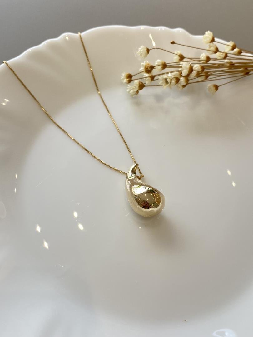 085_3871_produto COLAR GOTA MINIMALISTA - Imagem 1