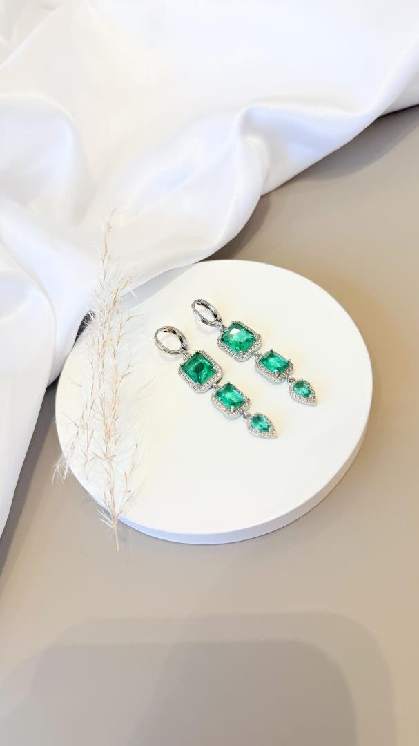 085_4261_produto BRINCO CASCATA JADE - Imagem 1