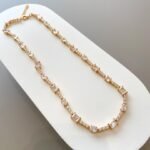COLAR RIVIERA ZIRCONIA OVAL RETANGULAR